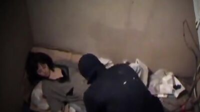 Sexy gadget fucked by insane man!