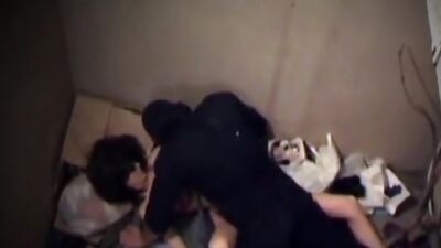 Sexy gadget fucked by insane man!