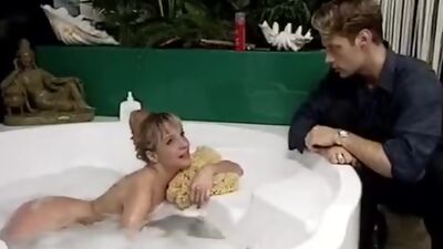 Sandy, Rebecca Lord, Rocco Siffredi in classic porn movie