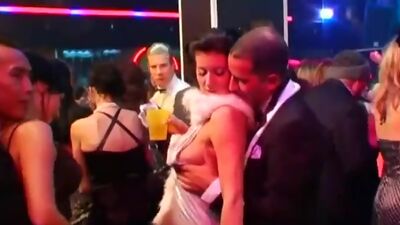 DRUNKSEXORGY - Pornstars take cocks at casino party