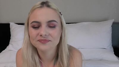 Cute Blonde Teen Makes Her Debut at Exploited Teens
