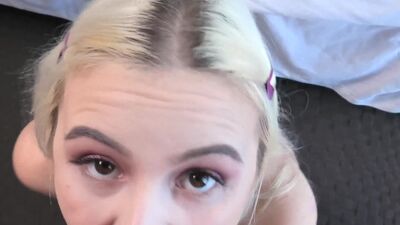 Cute Blonde Teen Makes Her Debut at Exploited Teens