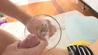 PervCity Blonde Anal Slut Ashley Fires Get A Cum Martini