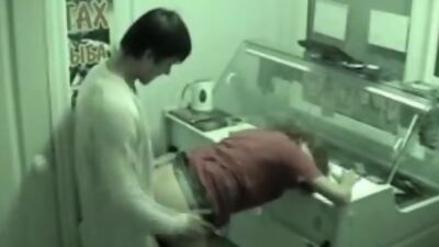 Kinky mushing in the food store!