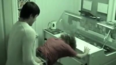 Kinky mushing in the food store!