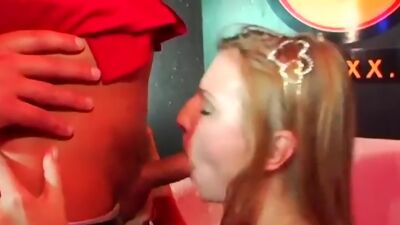 DRUNKSEXORGY - Awesome hotties fucking in the club
