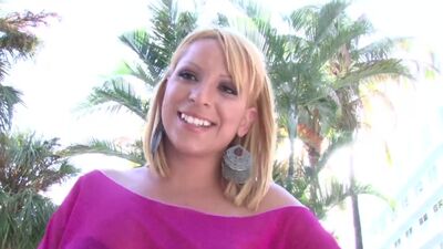 Busty blonde Victoria is craving an interracial creampie