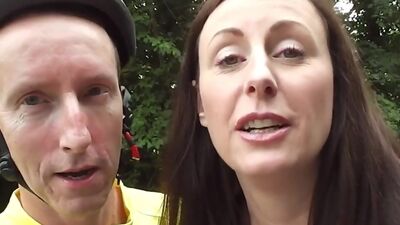 Ass fucked UK MILF in stockings jizzed on bum