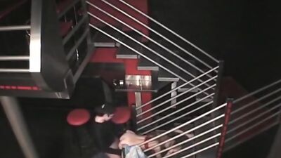 Hot fuck scenes from security cam in the club!
