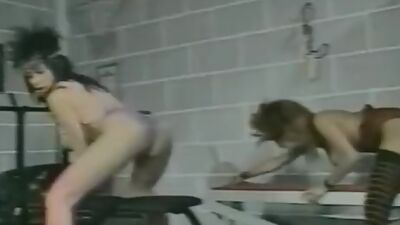 Becky Savage, Busty Belle, Candy Samples in classic sex scene