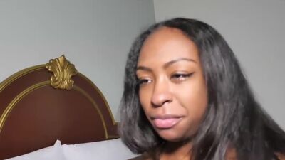 First Time Ebony Teen Kokohontas and BF Stretch Fucking