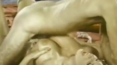 Becky Savage, Busty Belle, Candy Samples in vintage porn clip