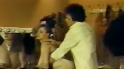 Becky Savage, Busty Belle, Candy Samples in vintage porn movie