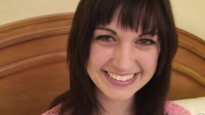 Cute and Tall Teen Deepthroats a Thick Cock