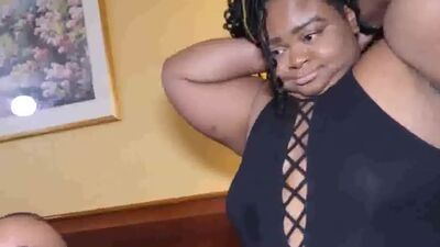 BBW Newbie Swallows BBC Fuck Nut Cream