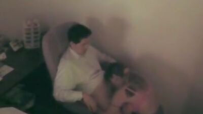 Busty doll deeply swallowing stiff member!