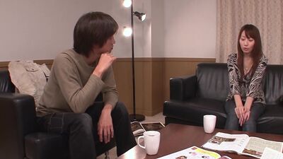 Super cute Japanese babe lets him play with her pussy2