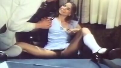 Angel West, Duane Thomas in horny doctor from a classic xxx film