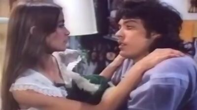 Angel West, Jimmy Starr in hot blowjob from the golden age of porn