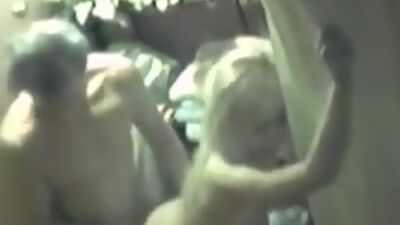 Hotel maid deeply taken in the utility room!