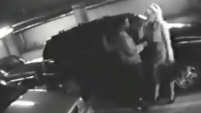 Horny fuck in the parking lot!