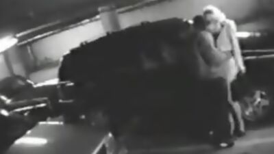 Horny fuck in the parking lot!