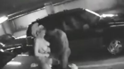 Horny fuck in the parking lot!