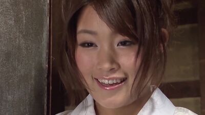 Cute  teen Asian babe gets caught hard masturbating