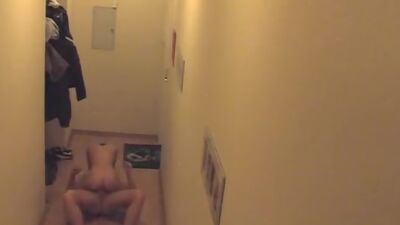 Salacious bimbo beading her holes on cock!