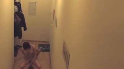 Salacious bimbo beading her holes on cock!