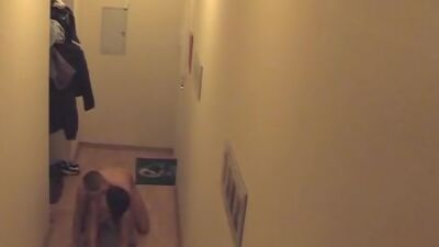 Salacious bimbo beading her holes on cock!