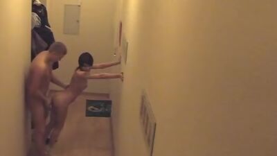 Salacious bimbo beading her holes on cock!