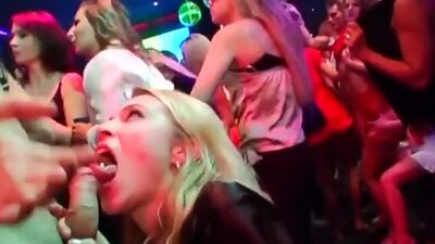 DRUNKSEXORGY - Superb club pornstars fucking in public