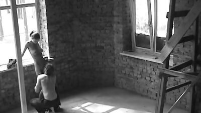 Insane fuck and suck at the worksite!