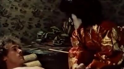 John Holmes, Ric Lutze, Sharon Thorpe in classic xxx scene