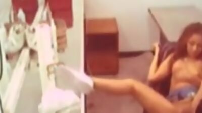 Hotel room is a nice place for lesbian fuck!