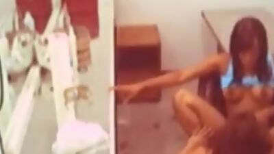 Hotel room is a nice place for lesbian fuck!