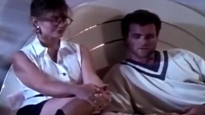 Ashlyn Gere, Jon Dough in lustful eighties porn babe seduces naive guy