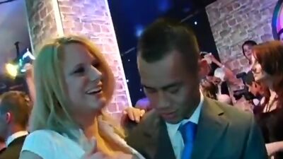 DRUNKSEXORGY - Tempting brides fucking in public