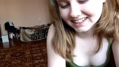 Ass cumshot for charming teeny