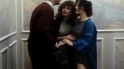 Barbara Dare, Ronnie Dickson, Mike Horner in sluts of seventies porn fucked with meaty cock