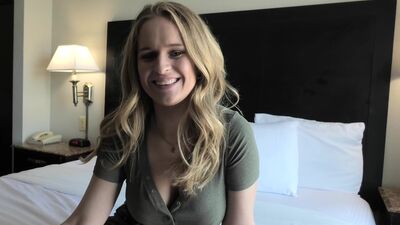 Check Out These BIG Natural Tits on This Brand New Model