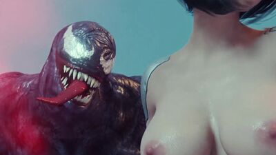 Big Tits superhero Angelita fucked hard by a monster in a 3d animation