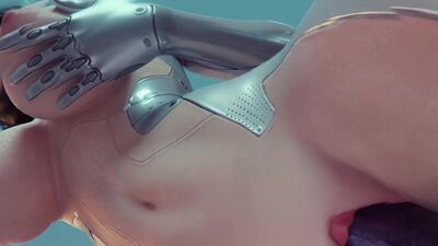 Big Tits superhero Angelita fucked hard by a monster in a 3d animation