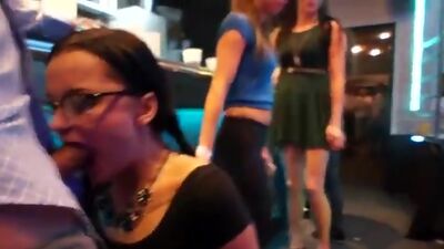 DRUNKSEXORGY - Horny clubbers gets nailed in public