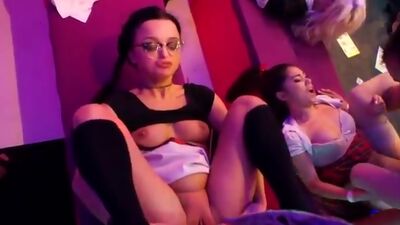 DRUNKSEXORGY - Horny clubbers gets nailed in public