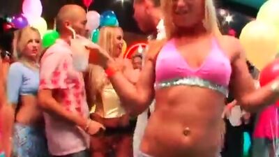 DRUNKSEXORGY - Naughty club sex dolls fucking in public