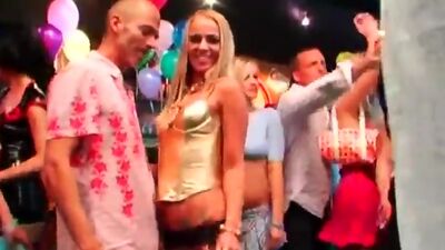 DRUNKSEXORGY - Naughty club sex dolls fucking in public