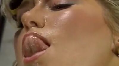 Candie Evans, Francois Papillon in sex in the sport club from xxx classic porn