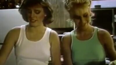 Bunny Bleu, Beverly Bliss, Rick Cassidy in vintage porn scene